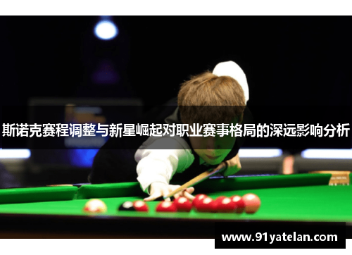 斯诺克赛程调整与新星崛起对职业赛事格局的深远影响分析